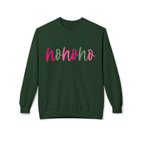 Cheerful 'Ho Ho Ho' Sweatshirt for Everyday Joy, Cozy Gift for Friends, Relaxed Style for Celebrations, Cute Casual Wear, Gildan Softstyle
