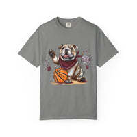 Comfort Colors Bulldog T-Shirt | Unisex Garment-Dyed Tee for Basketball, Athletics, MSU, Starkville MS