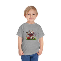 Vintage Bulldog Football Starkville MS Toddler Short Sleeve Tee, Kids Campus Football Shirt, Youth Retro Bulldog Sports T-Shirt, Children's