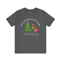 Churchill Elementary Tinsel in Tangle Christmas Shirt, Bella Canvas Unisex Tee - Holiday Xmas Gift Apparel, Festive School Spirit Outfit,