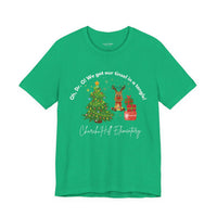 Churchill Elementary Tinsel in Tangle Christmas Shirt, Bella Canvas Unisex Tee - Holiday Xmas Gift Apparel, Festive School Spirit Outfit,
