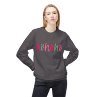 Cheerful 'Ho Ho Ho' Sweatshirt for Everyday Joy, Cozy Gift for Friends, Relaxed Style for Celebrations, Cute Casual Wear, Gildan Softstyle
