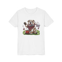 Bella Canvas Youth Vintage Bulldog Pride Football t-shirt, MSU Bulldogs, Starkville MS, Athletics, College Football, Bulldog Pride