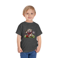 Vintage Bulldog Football Starkville MS Toddler Short Sleeve Tee, Kids Campus Football Shirt, Youth Retro Bulldog Sports T-Shirt, Children's