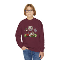 Gildan Crewneck Youth Sweatshirt, Vintage Bulldog Pride football t-shirt, MSU Bulldogs, Starkville MS, College Football, Athletics