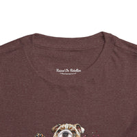 Vintage Bulldog Football Starkville MS Toddler Short Sleeve Tee, Kids Campus Football Shirt, Youth Retro Bulldog Sports T-Shirt, Children's