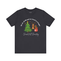 Churchill Elementary Tinsel in Tangle Christmas Shirt, Bella Canvas Unisex Tee - Holiday Xmas Gift Apparel, Festive School Spirit Outfit,