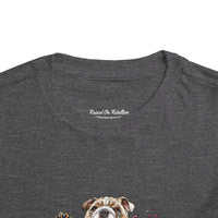 Vintage Bulldog Football Starkville MS Toddler Short Sleeve Tee, Kids Campus Football Shirt, Youth Retro Bulldog Sports T-Shirt, Children's