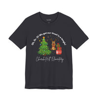 Churchill Elementary Tinsel in Tangle Christmas Shirt, Bella Canvas Unisex Tee - Holiday Xmas Gift Apparel, Festive School Spirit Outfit,