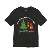 Churchill Elementary Tinsel in Tangle Christmas Shirt, Bella Canvas Unisex Tee - Holiday Xmas Gift Apparel, Festive School Spirit Outfit,