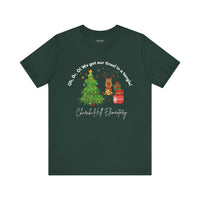 Churchill Elementary Tinsel in Tangle Christmas Shirt, Bella Canvas Unisex Tee - Holiday Xmas Gift Apparel, Festive School Spirit Outfit,