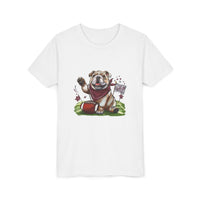 Vintage Bulldog Football Starkville MS Bella Canvas Youth Tee, Kids Graphic Shirt, Children Sports Jersey, Game Day Apparel, Bulldog Fan