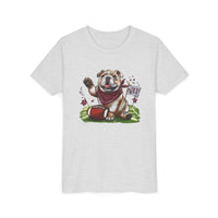 Bella Canvas Youth Vintage Bulldog Pride Football t-shirt, MSU Bulldogs, Starkville MS, Athletics, College Football, Bulldog Pride