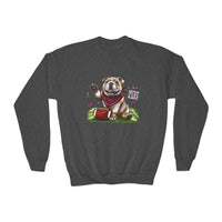 Gildan Crewneck Youth Sweatshirt, Vintage Bulldog Pride football t-shirt, MSU Bulldogs, Starkville MS, College Football, Athletics