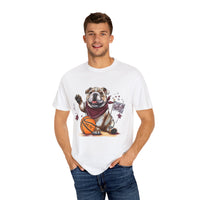 Comfort Colors Bulldog T-Shirt | Unisex Garment-Dyed Tee for Basketball, Athletics, MSU, Starkville MS