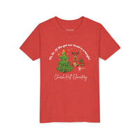'We Got Our Tinsel in a Tangle' Church Hill Elementary Bella Canvas Youth T-shirt