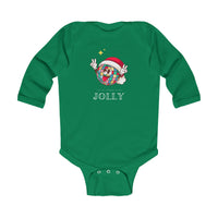 'Jolly' Disco Christmas Ball Rabbit Skins Baby Onesie