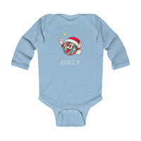 'Jolly' Disco Christmas Ball Rabbit Skins Baby Onesie