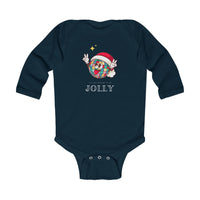 'Jolly' Disco Christmas Ball Rabbit Skins Baby Onesie