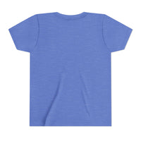 Colorful Leopard 'Green Wave' Youth Bella Canvas T-shirt