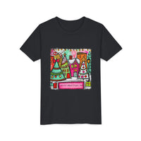 Festive Youth Tee - Christmas Shirt, Holiday Gift, Kids T-Shirt, Colorful Winter Apparel, Cute Seasonal Wear