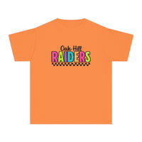 Neon Retro 'Oak Hill Raiders' Youth Comfort Colors T-shirt