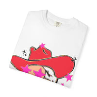 Preppy Mascot, Ole Miss Rebels, Colonol Reb Comfort Colors Garment Dyed Unisex Tee, College Football t-shirt