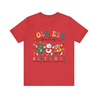 SPED Teacher Jolly Christmas Tee, Bella Canvas Shirt