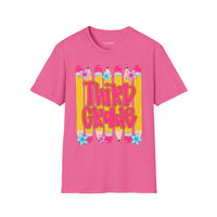 Third Grade Pencil Graphic T-shirt — Cute Back-to-School Tee for Teachers