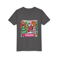 Festive Youth Tee - Christmas Shirt, Holiday Gift, Kids T-Shirt, Colorful Winter Apparel, Cute Seasonal Wear