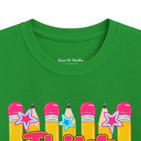 Third Grade Kids Tee — Bright Pencil Back-to-School Shirt
