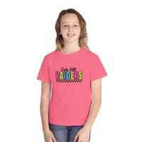 Neon Retro 'Oak Hill Raiders' Youth Comfort Colors T-shirt