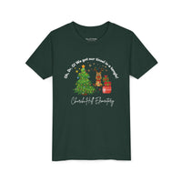 'We Got Our Tinsel in a Tangle' Church Hill Elementary Bella Canvas Youth T-shirt