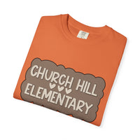 Church Hill Elementary Fall Comfort Colors T-Shirt - Thanksgiving