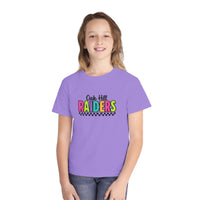 Neon Retro 'Oak Hill Raiders' Youth Comfort Colors T-shirt