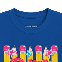 Third Grade Kids Tee — Bright Pencil Back-to-School Shirt