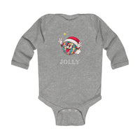 'Jolly' Disco Christmas Ball Rabbit Skins Baby Onesie