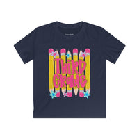 Third Grade Kids Tee — Bright Pencil Back-to-School Shirt