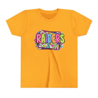 'Raiders' Graffiti Youth Bella Canvas T-shirt
