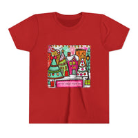 Festive Youth Tee - Christmas Shirt, Holiday Gift, Kids T-Shirt, Colorful Winter Apparel, Cute Seasonal Wear