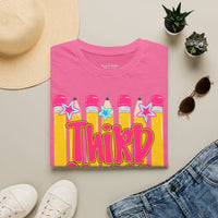 Third Grade Pencil Graphic T-shirt — Cute Back-to-School Tee for Teachers