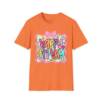'Happy Fri-Yay!' Gildan Soft-style T-shirt
