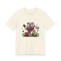 Cute Bella Canvas Vintage Bulldog Pride Football T-shirt, Unisex Short Sleeve Shirt, Athletics, Sports Fan Shirt, Starkville MS