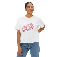 Retro 'Oak Hill Raiders' Women's Comfort Colors Boxy Tee