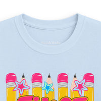 First Grade Kids T‑Shirt — Pencil Back-to-School Tee
