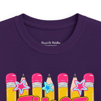 First Grade Kids T‑Shirt — Pencil Back-to-School Tee