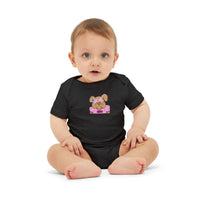 Bella Canvas Infant Bodysuit, Preppy Mascot baby onesie, Girly Bulldog, MSU Bulldogs outfit, College Football, SEC