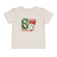 Bella Canvas Toddler Christmas Tee, 67 Grinch and Santa t-shirt