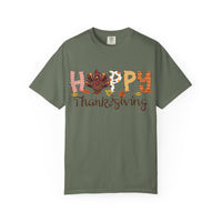 Comfort Colors Unisex Happy Thanksgiving T-Shirt
