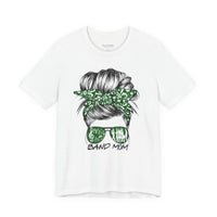 Band Mom Messy Bun Bella Canvas t-shirt
